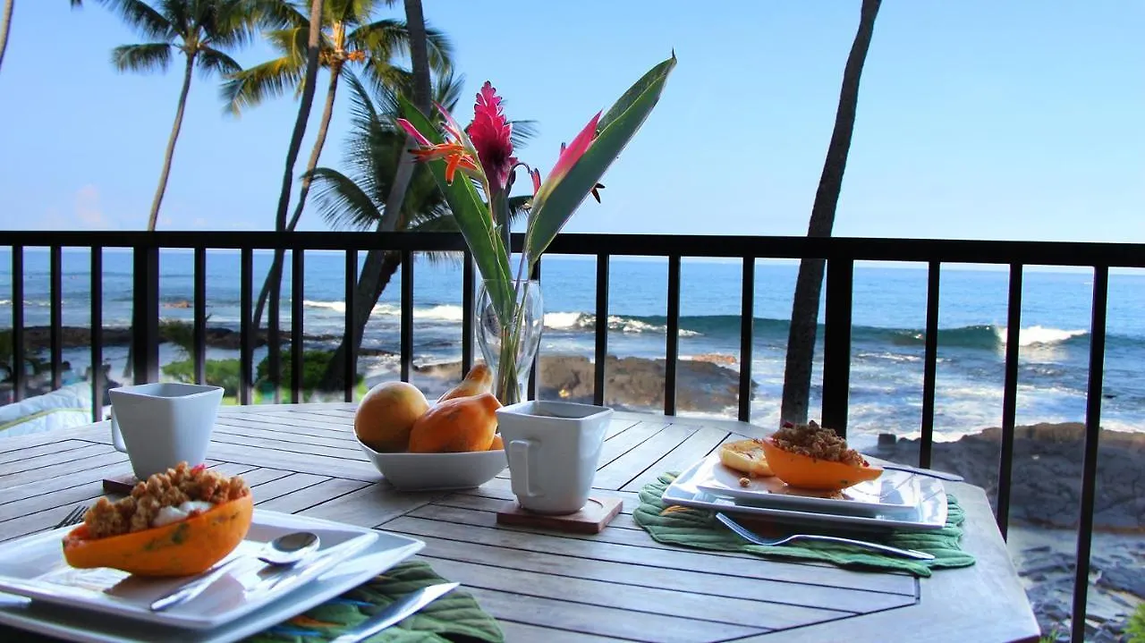 Holiday home Oceanfront-Incredible Views, Surf Break & Romantic Sunsets At Bali Kai 223 Kailua-Kona