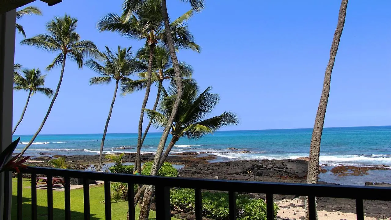 Oceanfront-Incredible Views, Surf Break & Romantic Sunsets At Bali Kai 223 Kailua-Kona 0*,